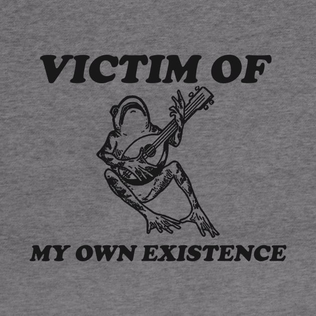 Victim Of My Own Existence, Cottage Core Frog, Frog Drawing, Sad Frog T Shirt, Depression T Shirt, Unisex T Shirt by ILOVEY2K
